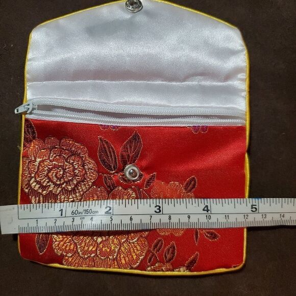 Silk Embroidered Bag / Pouch - Picture 12 of 16